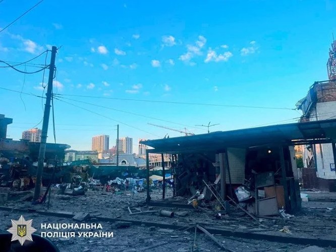 Наслідки ракетного удару по Києву в ніч на 19 липня 2026 року