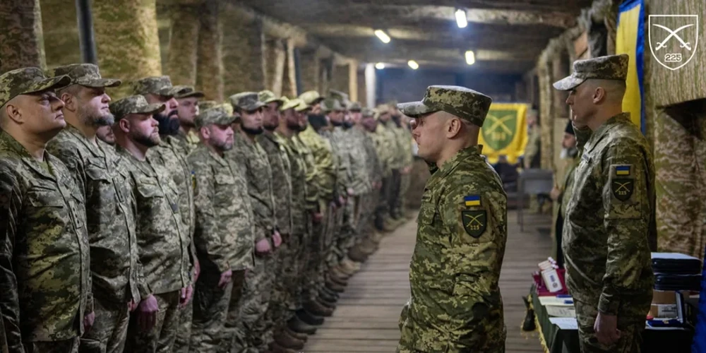 Олег Ширяєв, командир 225-го окремого штурмового полку (за матеріалами 225-й Окремий штурмовий полк/Facebook)