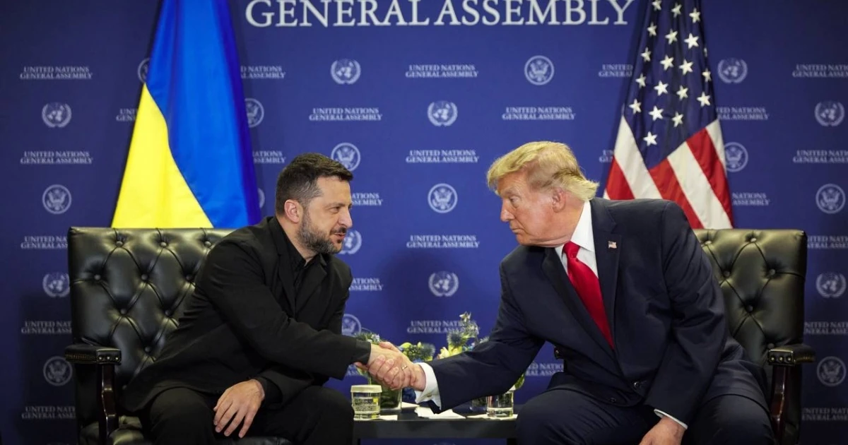 Зустріч Зеленського і Трампа на полях Генеральної Асамблеї ООН у Нью-Йорку 22 вересня 2026 року