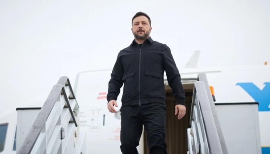 Володимир Зеленський під час візиту до Брюсселя 15 жовтня 2026 року