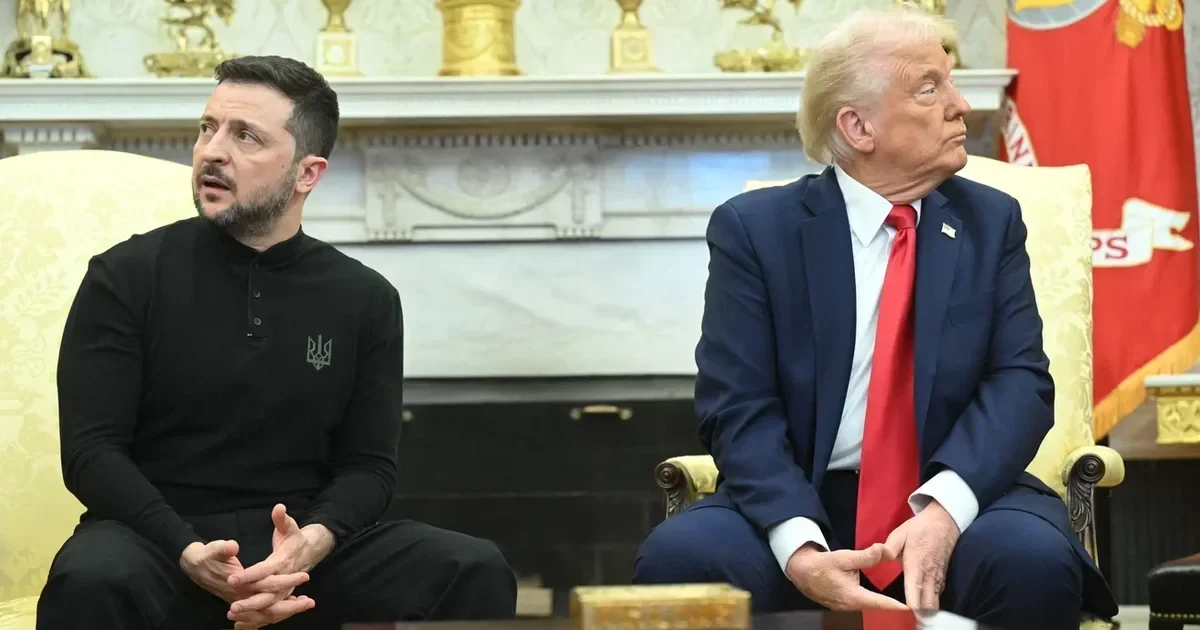 Ілюстративне фото: президент США Дональд Трамп і президент України Володимир Зеленський